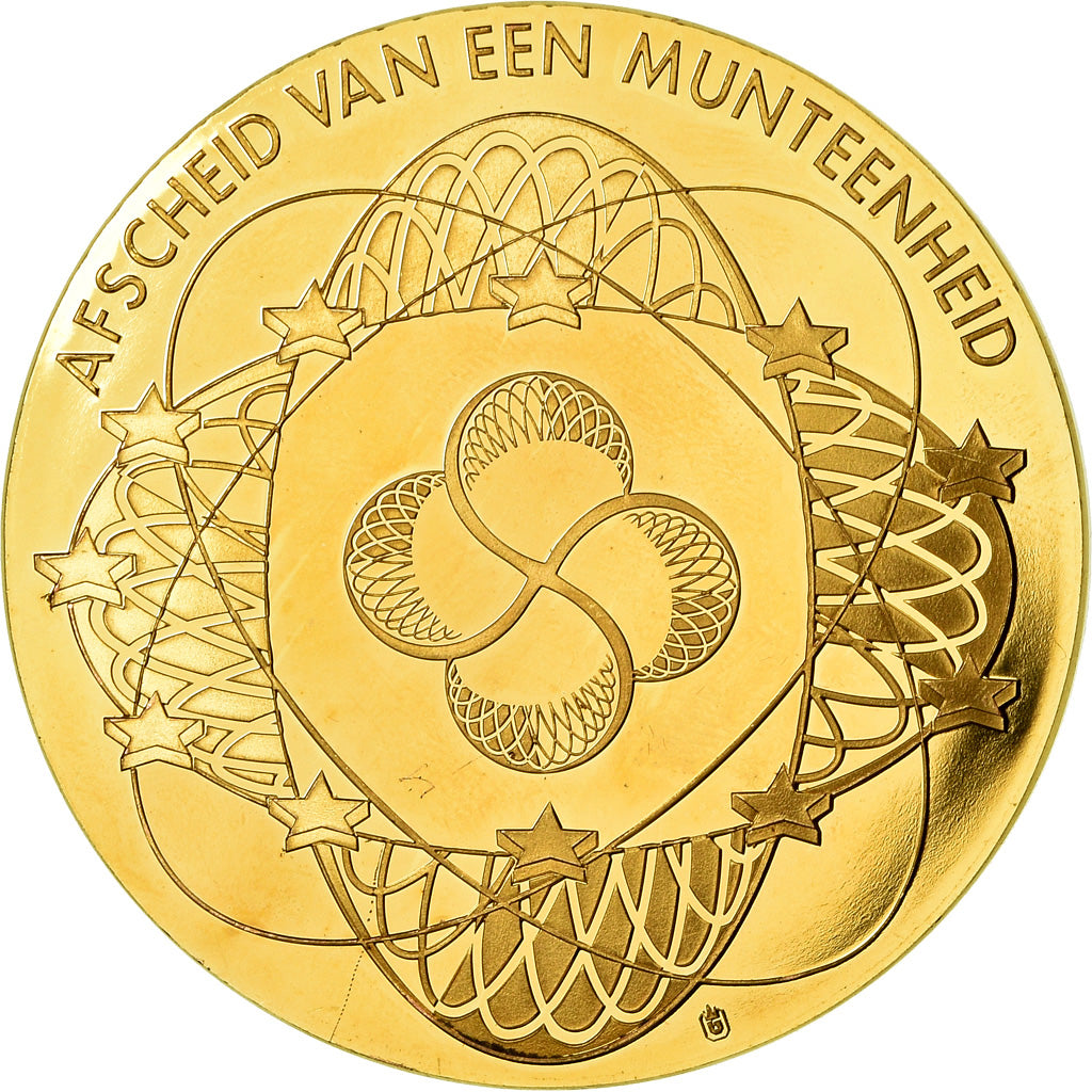 Netherlands, Medal, 1000 Gulden, MS(63), Copper Gilt