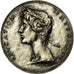 France, Medal, Education Nationale, 1963, Corbin, MS(64), Silver