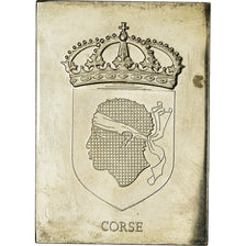 France, Médaille, Les Armoiries des Provinces de France, Corse, 1976, SUP