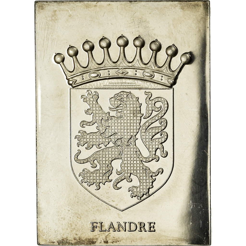Frankreich, Medaille, Les Armoiries des Provinces de France, Flandre, 1976, VZ