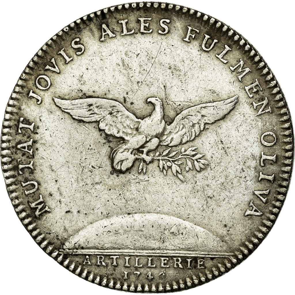 France, Token, Royal, 1749, AU(50-53), Silver, Feuardent:1116