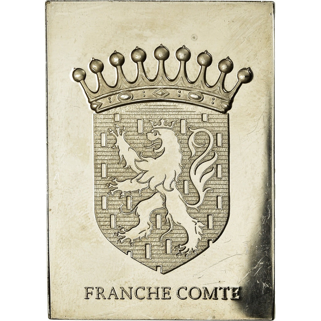 France, Médaille, Les Armoiries des Provinces de France, Franche-Comté, 1976