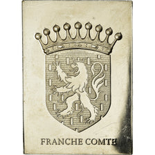 France, Médaille, Les Armoiries des Provinces de France, Franche-Comté, 1976