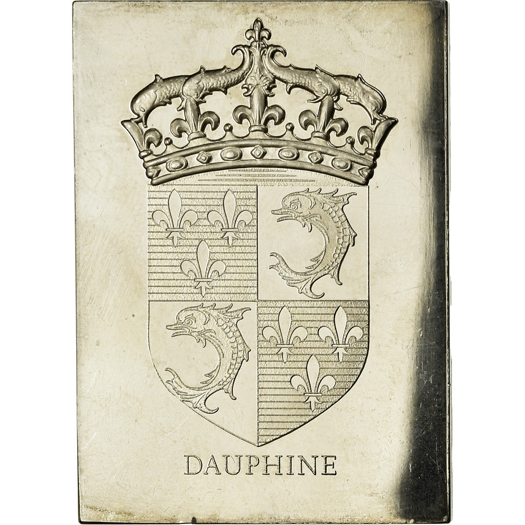 França, Medal, Les Armoiries des Provinces de France, Dauphiné, 1976