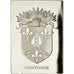 France, Medal, Les Armoiries des Provinces de France, Saintonge, 1976