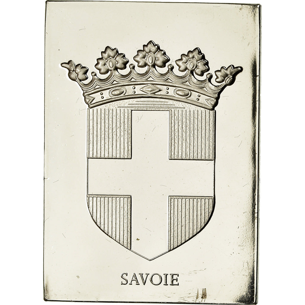 França, Medal, Les Armoiries des Provinces de France, Savoie, 1976, AU(55-58)
