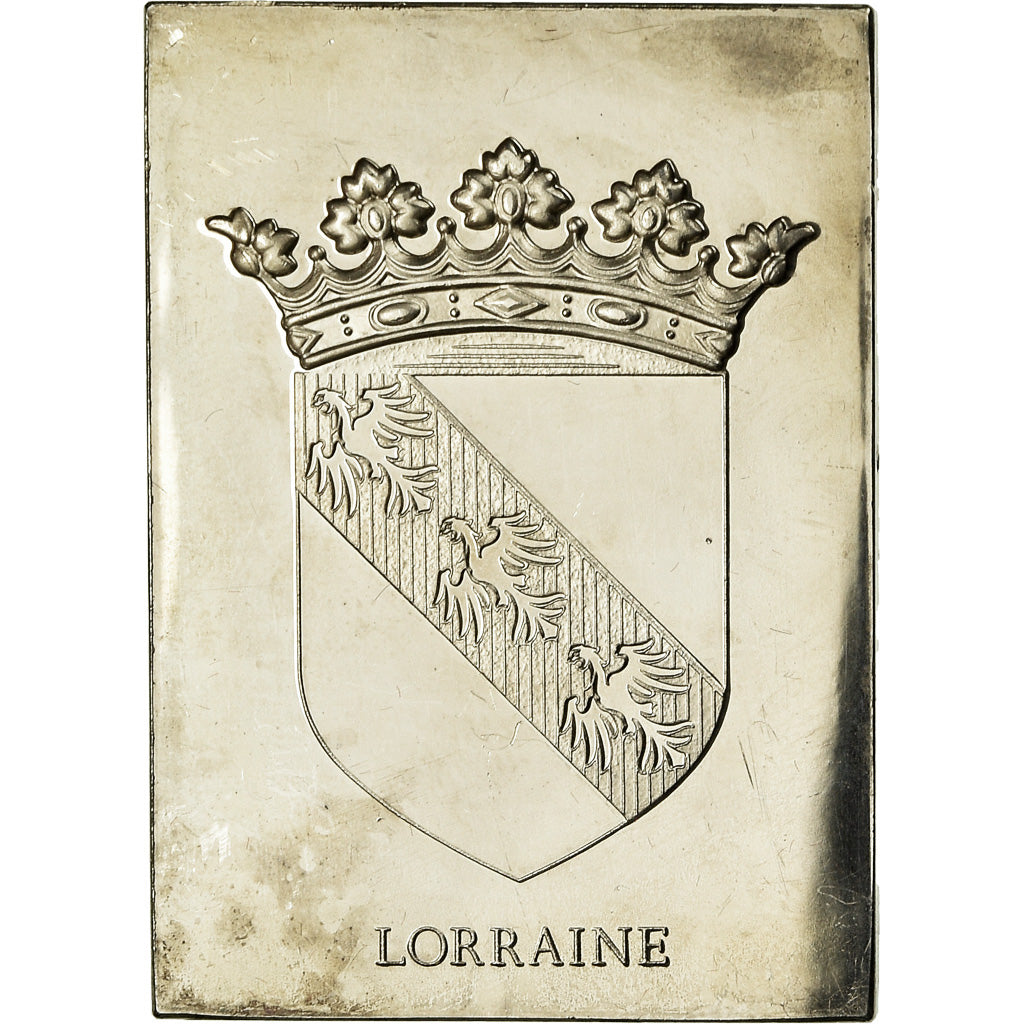 France, Médaille, Les Armoiries des Provinces de France, Lorraine, 1976, SUP