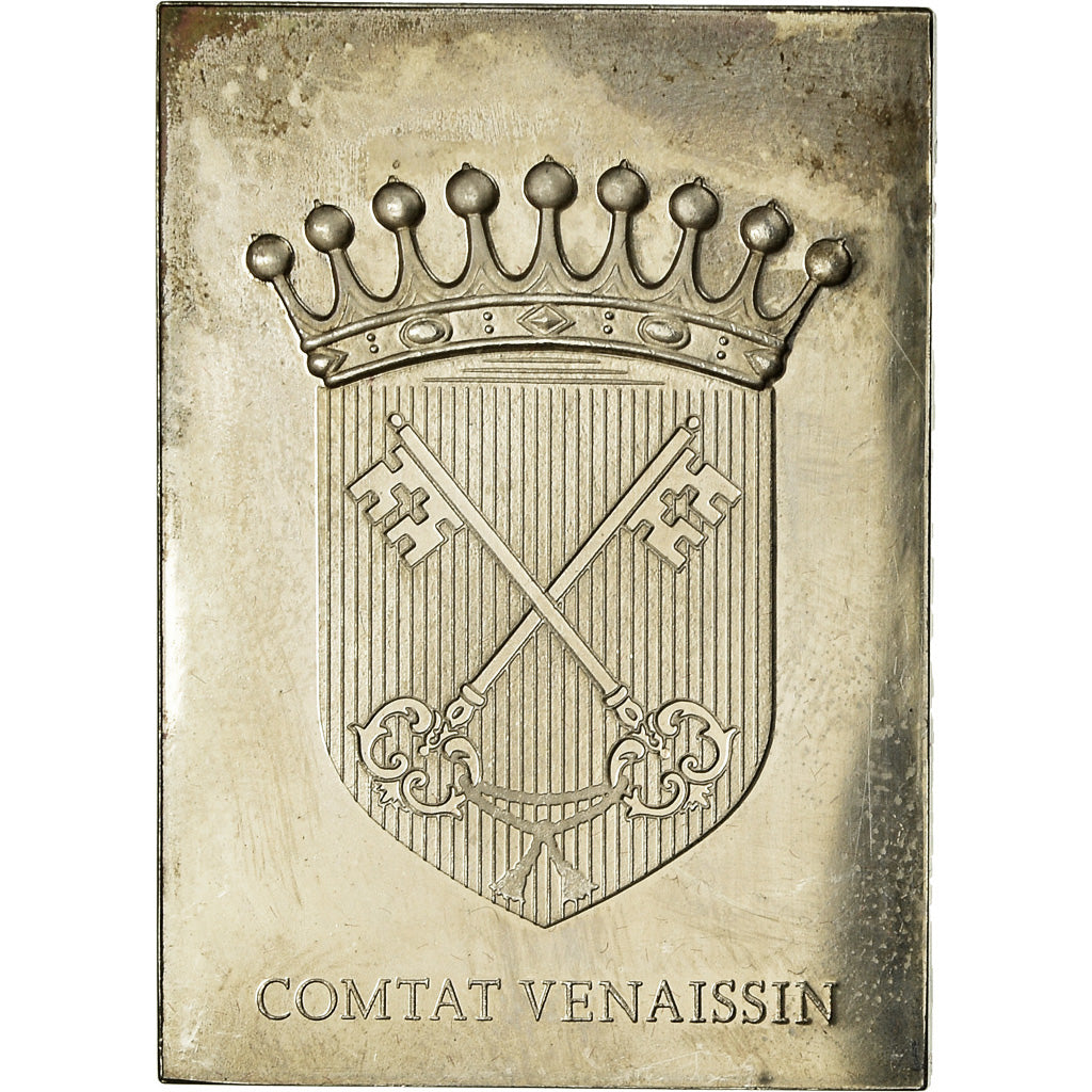 Francja, Medal, Les Armoiries des Provinces de France, Comtat Venaissin, 1976