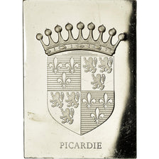 Francja, Medal, Les Armoiries des Provinces de France, Picardie, 1976