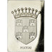 Frankreich, Medaille, Les Armoiries des Provinces de France, Poitou, 1976, VZ
