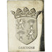 France, Medal, Les Armoiries des Provinces de France, Gascogne, 1976, AU(55-58)