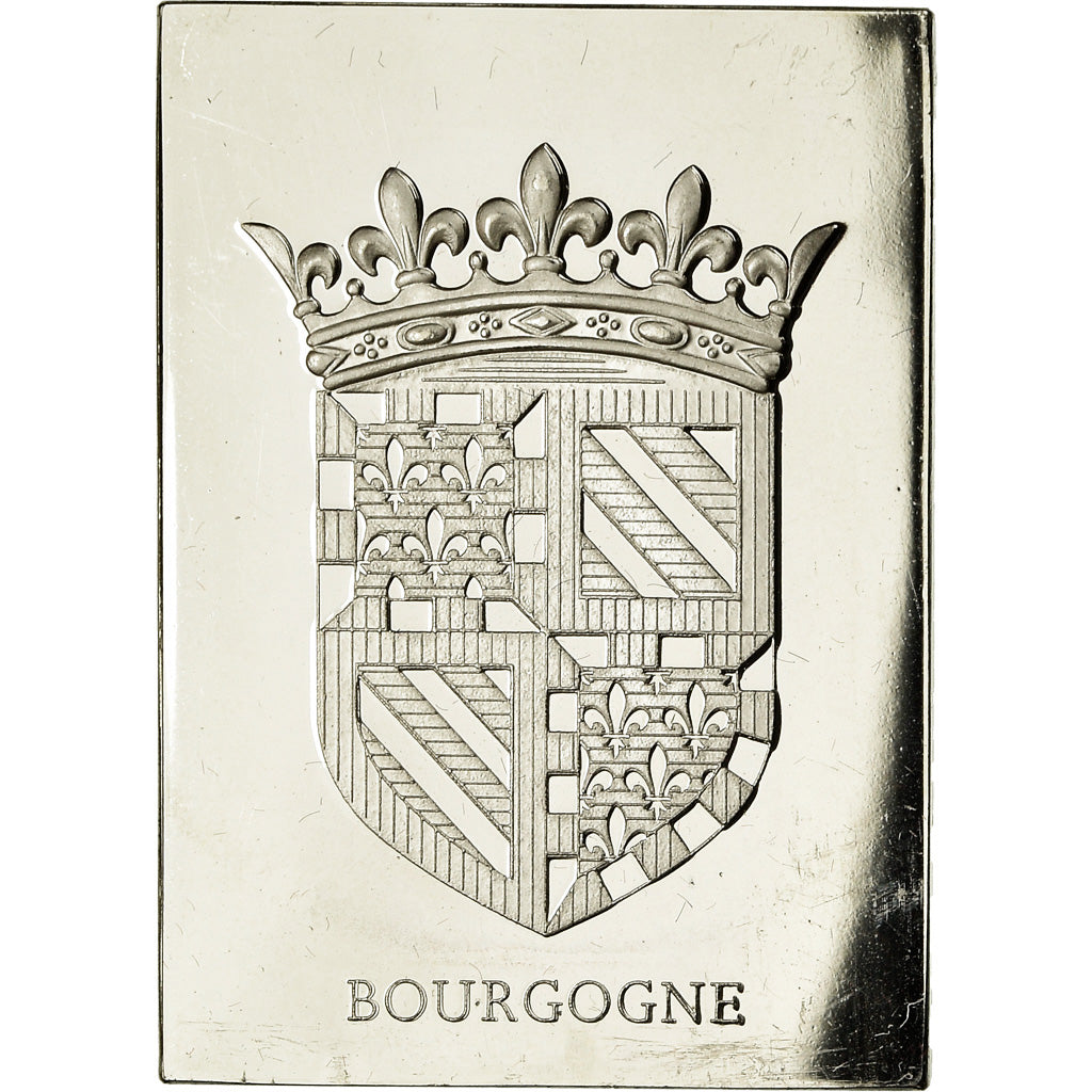 Frankreich, Medaille, Les Armoiries des Provinces de France, Bourgogne, 1976