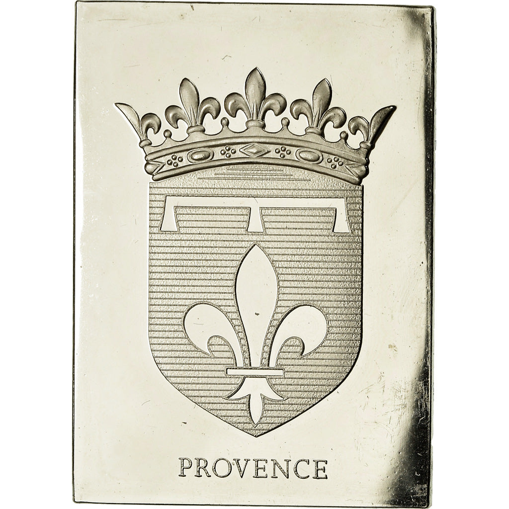 Francja, Medal, Les Armoiries des Provinces de France, Provence, 1976