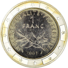 France, Médaille, Monnaies européennes, Franc Semeuse, FDC, Argent