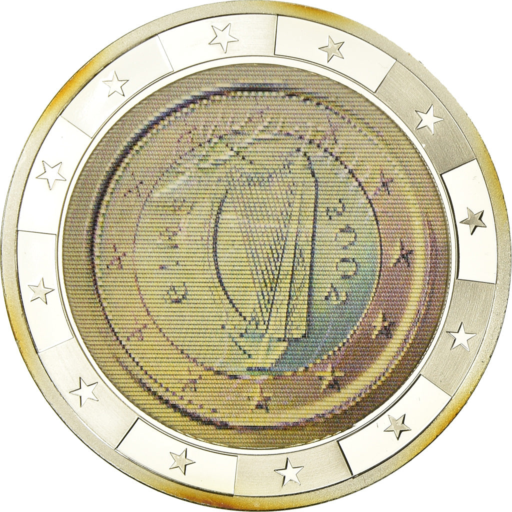 Irlanda - Eire, medalla, Monnaies européennes, FDC, Plata