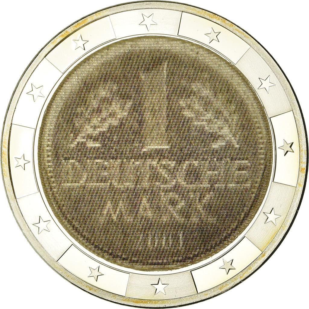 Germany, Medal, Monnaies européennes, 1 Deutschemark, MS(65-70), Silver