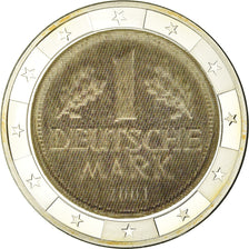 Allemagne, Médaille, Monnaies européennes, 1 Deutschemark, FDC, Argent