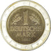 Alemania, medalla, Monnaies européennes, 1 Deutschemark, FDC, Plata