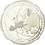 Eslovaquia, medalla, Monnaies européennes, FDC, Plata