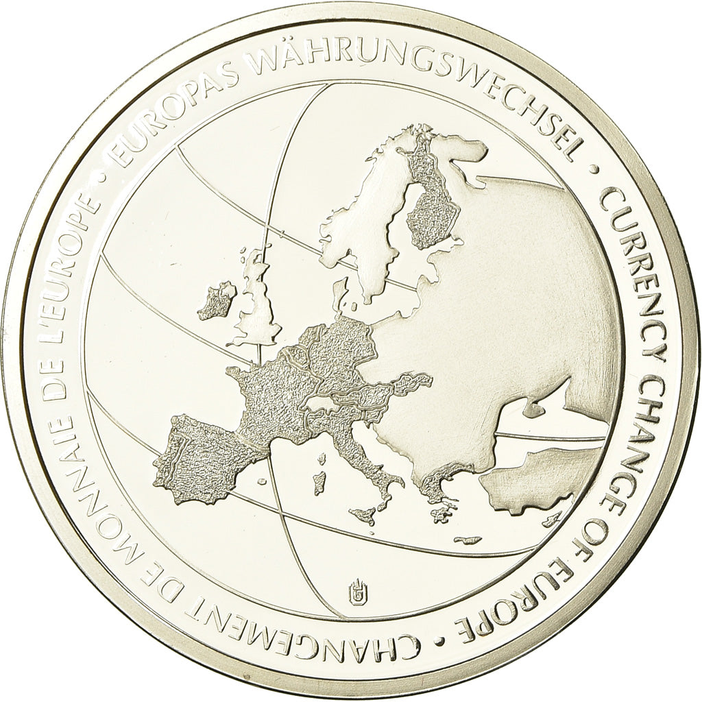 Netherlands, Medal, Monnaies européennes, MS(65-70), Silver