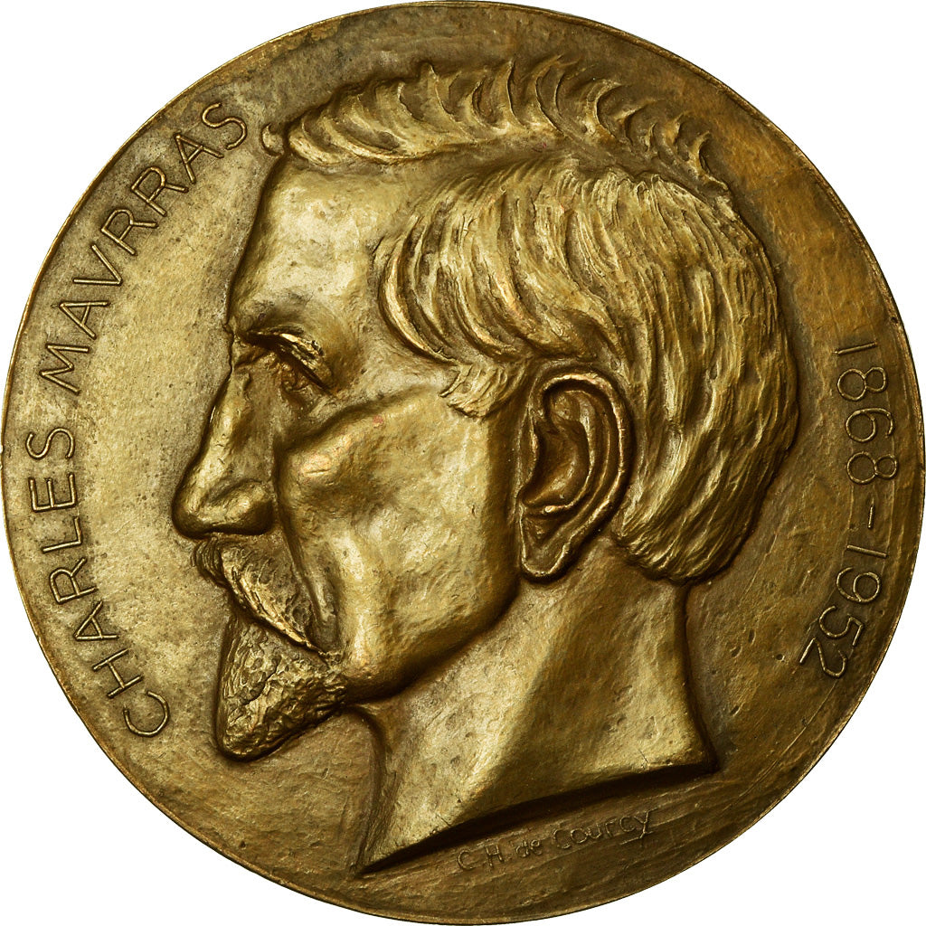 France, Médaille, Charles Maurras, Politics, Society, War, 1968, Courcy, SPL