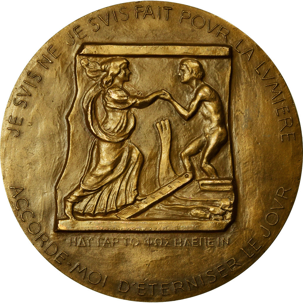 France, Médaille, Charles Maurras, Politics, Society, War, 1968, Courcy, SPL