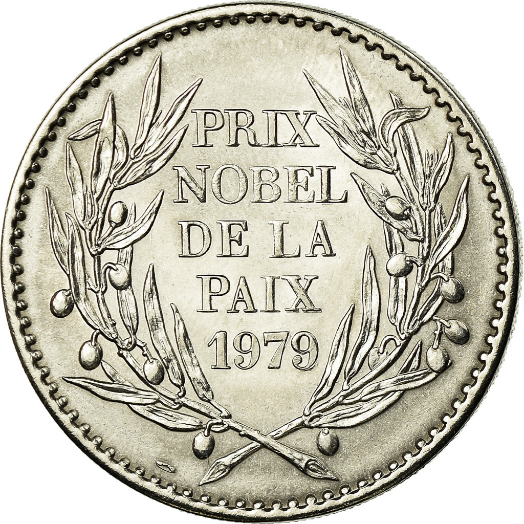 France, Medal, Mère Thérésa, Prix Nobel de la Paix 1979, MS(65-70)