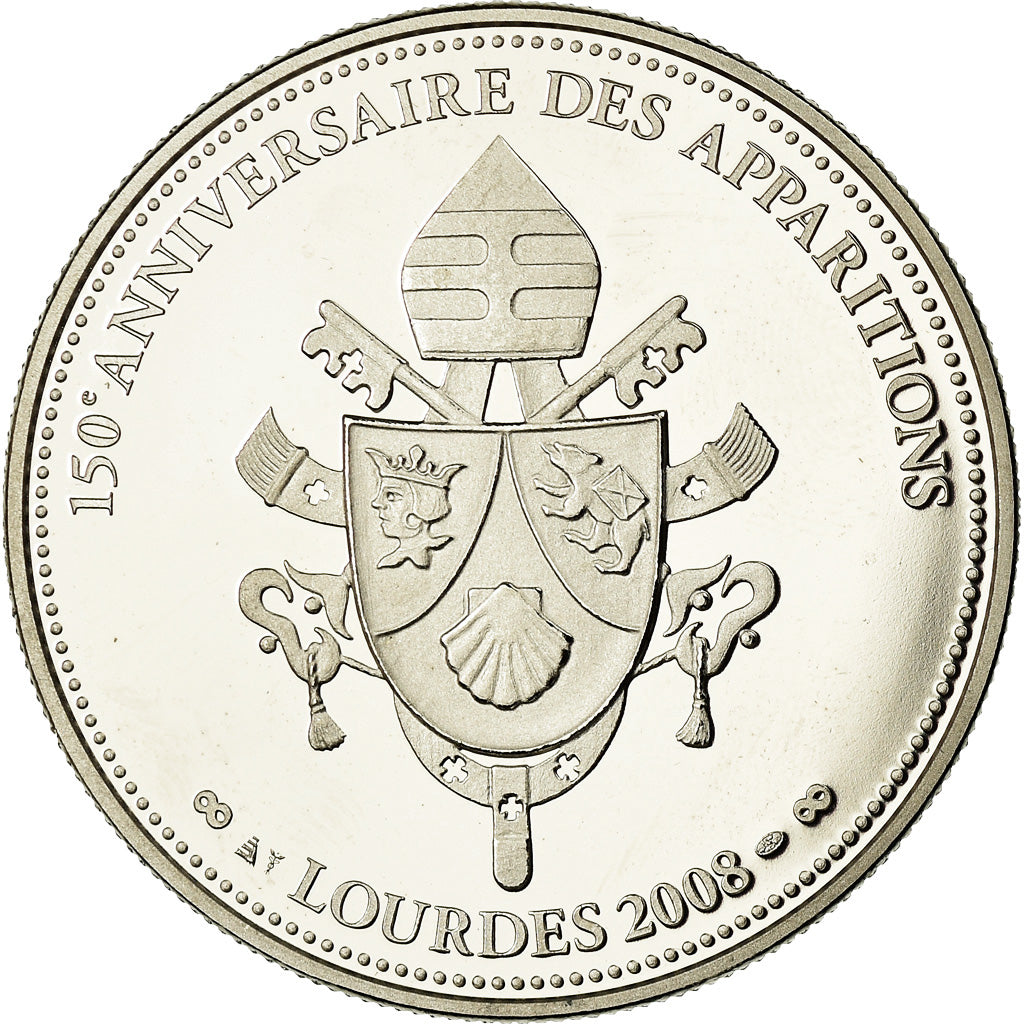 Vatican, Medal, Benoit XVI, MS(65-70), Copper-nickel