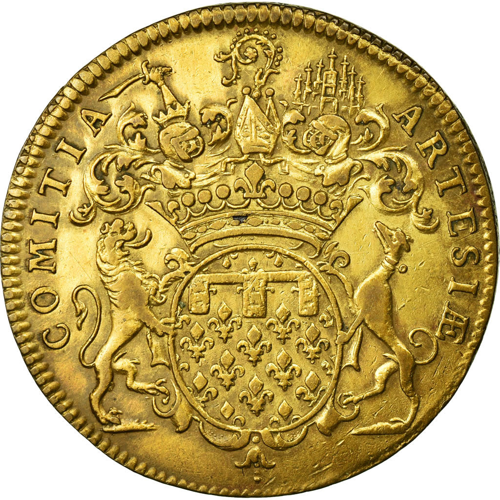 France, Token, Royal, AU(50-53), Brass, Feuardent:6889