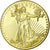 França, Medal, Reproduction Twenty Dollars Liberty, MS(65-70), Cobre Dourado