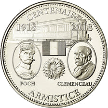 France, Medal, Centenaire de l'Armistice, History, 2018, MS(65-70)