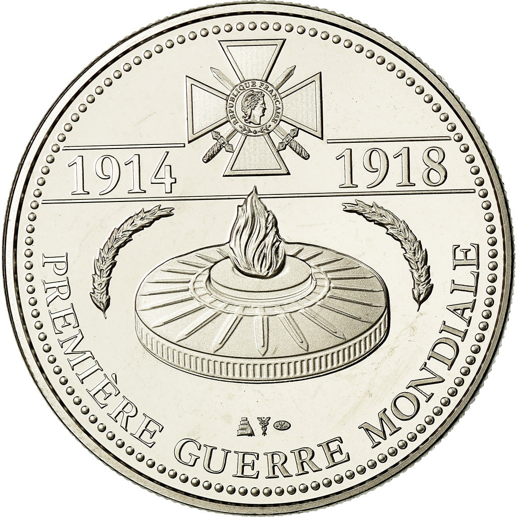 France, Medal, Centenaire de l'Armistice, History, 2018, MS(65-70)