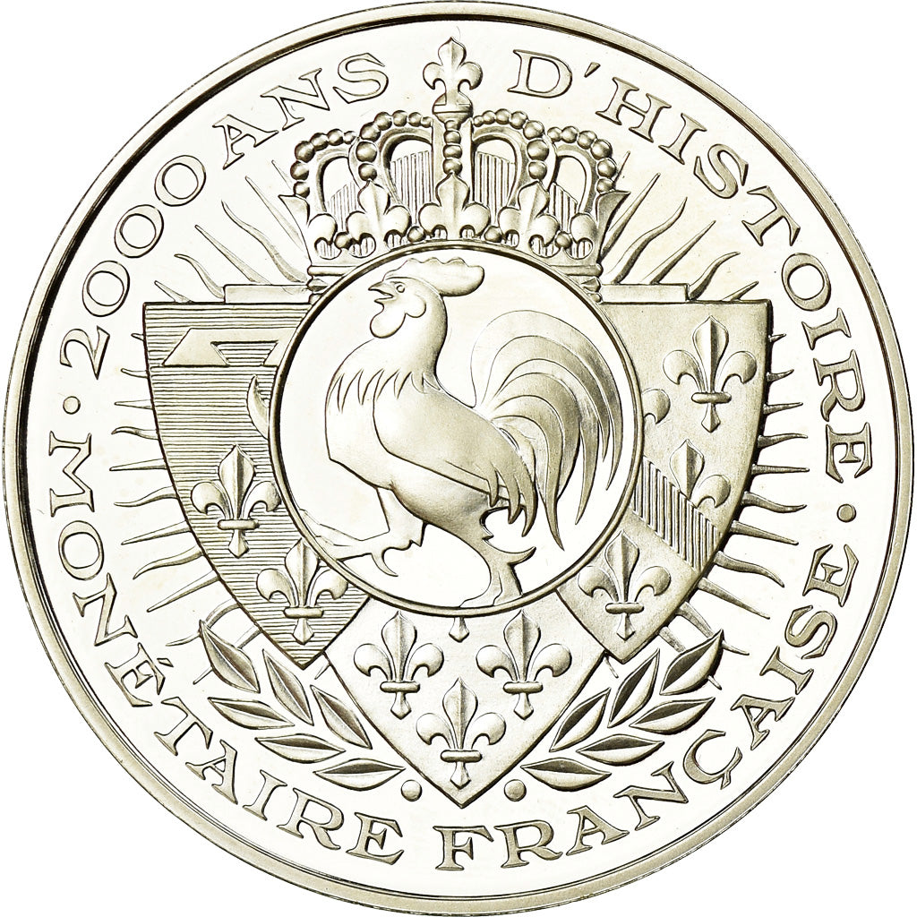 France, Medal, Histoire Monétaire, Unité dans la Diversité, MS(65-70), Silver