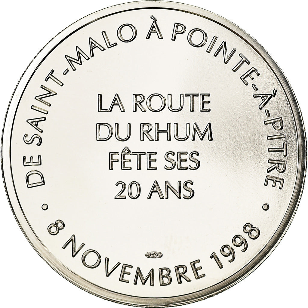 France, Médaille, La Route du Rhum fête ses 20 Ans, Shipping, 1998, MDP, FDC