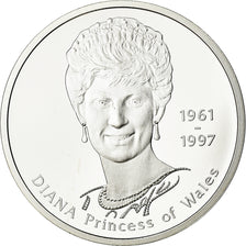 Reino Unido, medalla, Lady Diana, Westminster Abbey, 1997, FDC, Plata