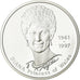 Verenigd Koninkrijk, Medaille, Lady Diana, Westminster Abbey, 1997, FDC, Zilver