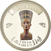 Egypt, Medal, Trésors d'Egypte, Nefertiti, MS(65-70), Copper-nickel