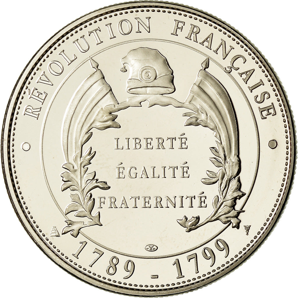 Francia, medaglia, Révolution Française, La Marseillaise, FDC, Rame-nichel