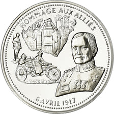 Francja, Medal, Centenaire Première Guerre Mondiale, Hommage aux Alliés