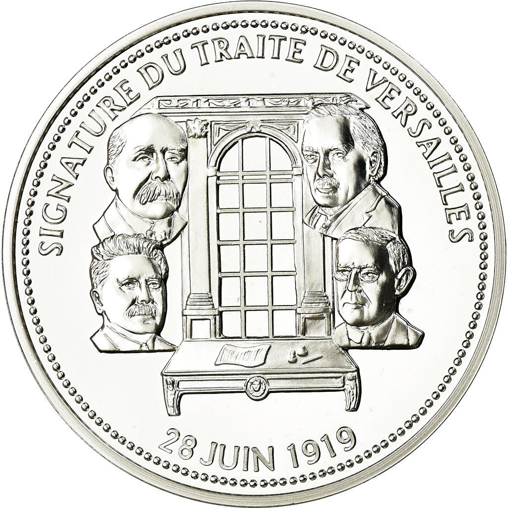 Francia, medaglia, Première Guerre Mondiale, Signature du Traité de
