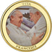 Vatican, Médaille, La Vie du Pape François, FDC, Copper Gilt