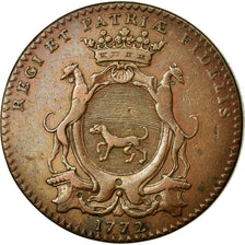 France, Token, Royal, 1772, AU(50-53), Copper, Feuardent:10114
