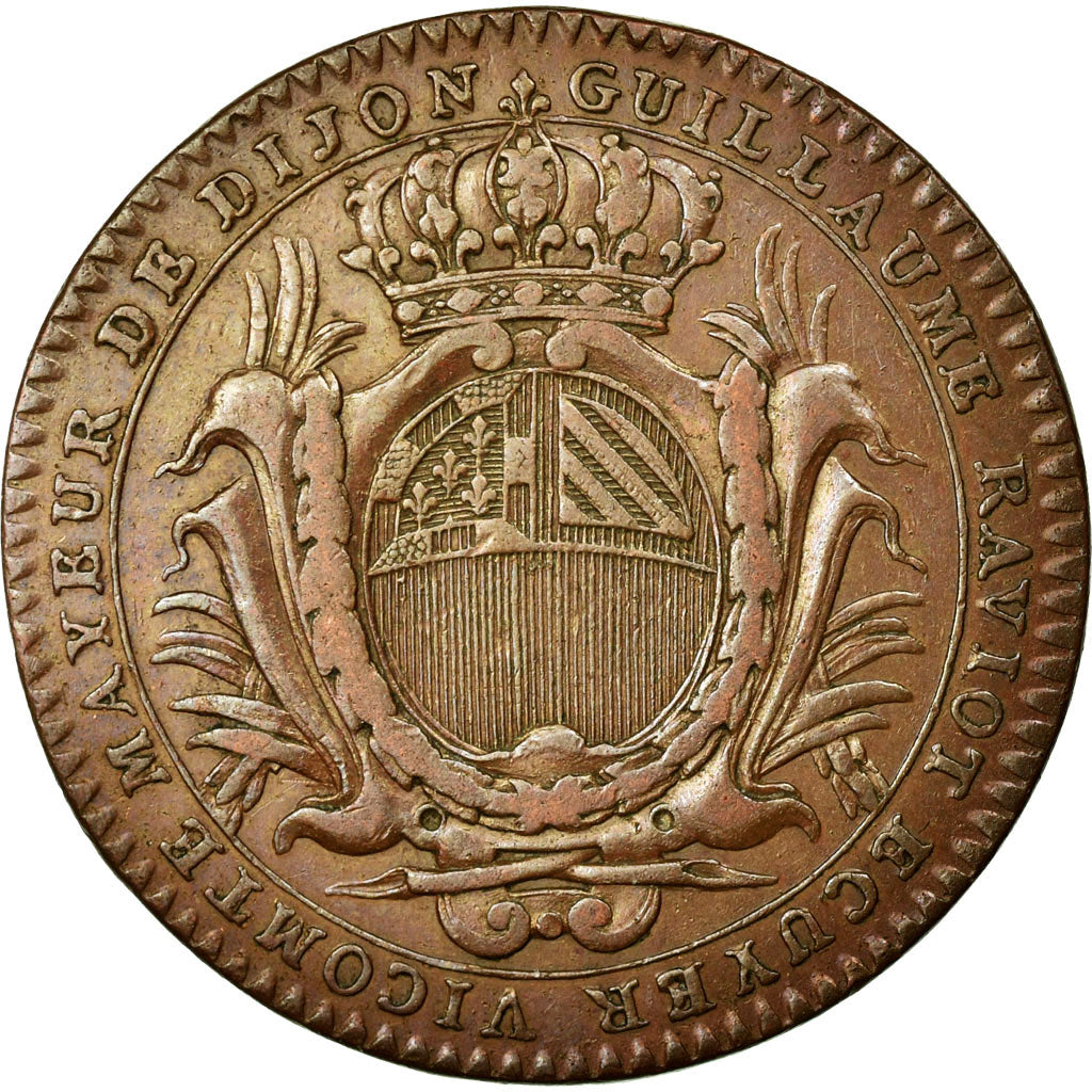 France, Token, Royal, 1772, AU(50-53), Copper, Feuardent:10114