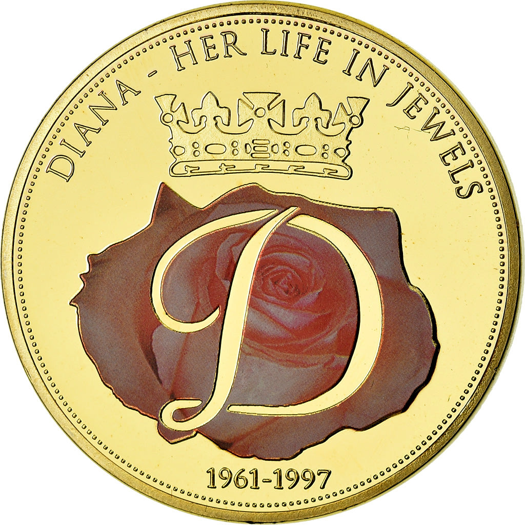 United Kingdom , Medal, La Princesse Diana, The Spencer Tiara, MS(65-70)