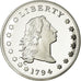 United States of America, Médaille, Reproduction de la Flowing Hair Silver