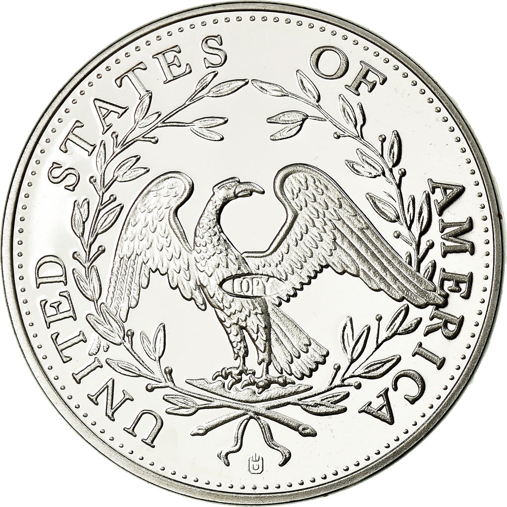 United States of America, Médaille, Reproduction de la Flowing Hair Silver