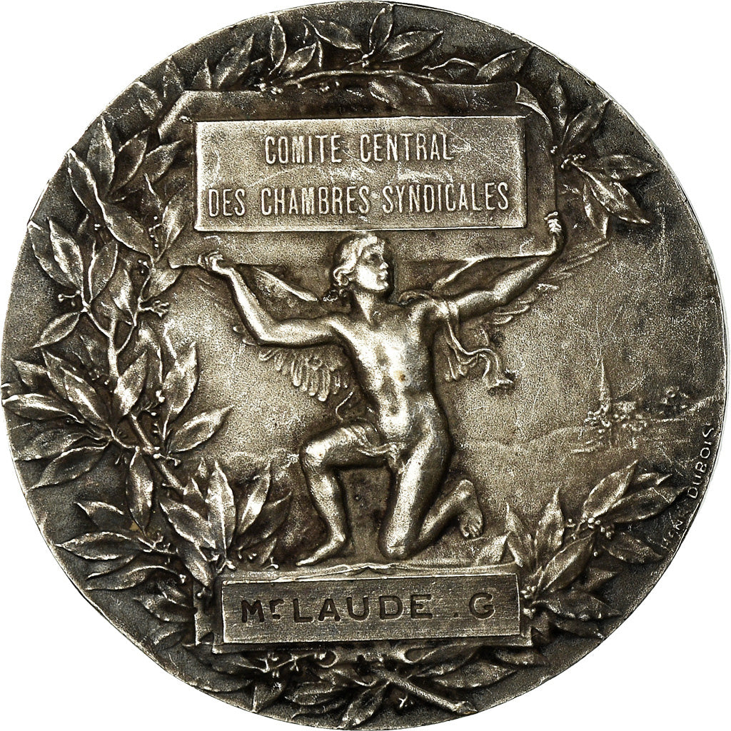 Francia, medaglia, Comité Centrale des Chambres Syndicales, Dubois.H, SPL-