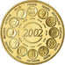 France, Médaille, Naissance de l'Euro Fiduciaire, Politics, Society, War, 2002