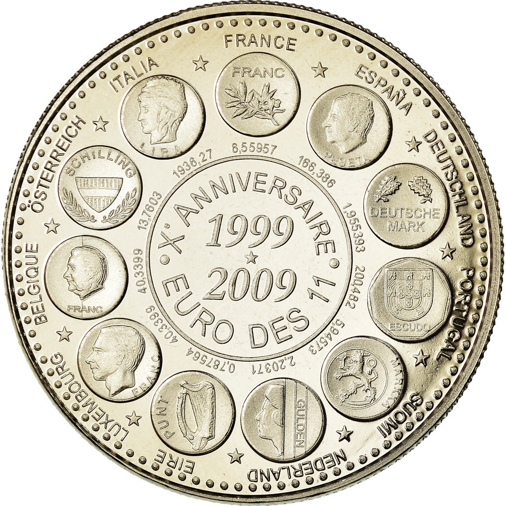 Francia, medalla, Xème Anniversaire 