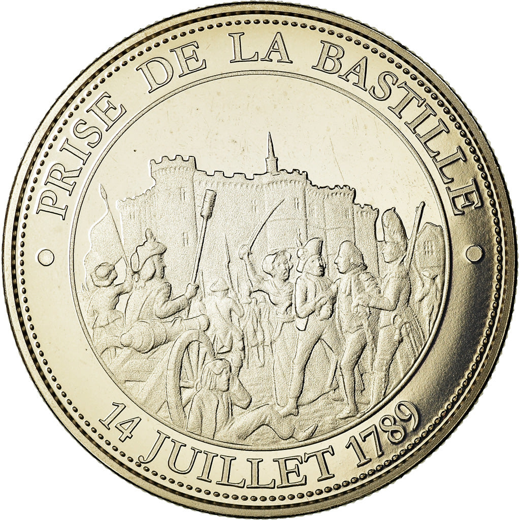 Frankrijk, Medaille, Révolution Française, Prise de la Bastille, History, FDC